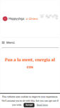 Mobile Screenshot of happyyogagirona.com